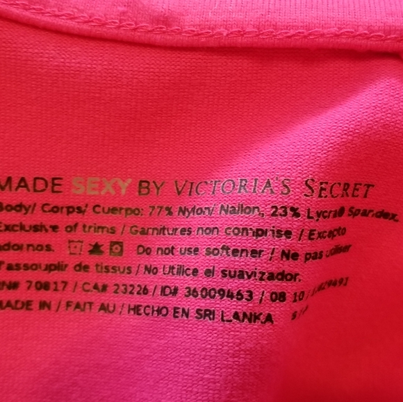 VSX Victoria's Secret Hot Pink Knockout Jacket - Picture 5 of 6